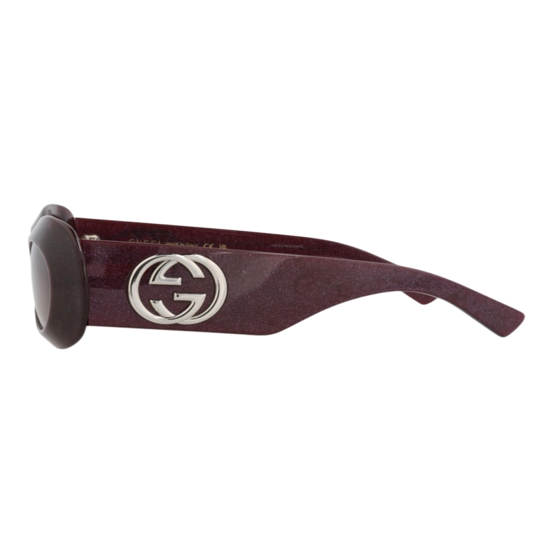 GAFAS DE SOL GUCCI DE ACETATO RECICLADO CON MONTURA REDONDA PARA MUJER EN VIOLETA VIOLETA - 3