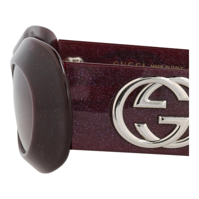 GAFAS DE SOL GUCCI DE ACETATO RECICLADO CON MONTURA REDONDA PARA MUJER EN VIOLETA VIOLETA - 4