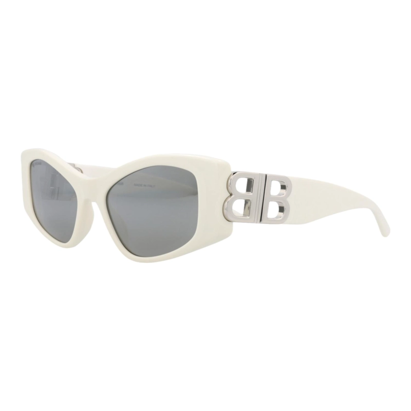 GAFAS DE SOL BALENCIAGA DE ACETATO RECICLADO CON MONTURA DE OJO DE GATO PARA MUJER EN BLANCO BLANCO - 2