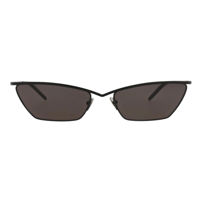 SAINT LAURENT GAFAS DE SOL DE METAL CON MONTURA DE GATO PARA MUJER EN NEGRO NEGRO NEGRO - 1