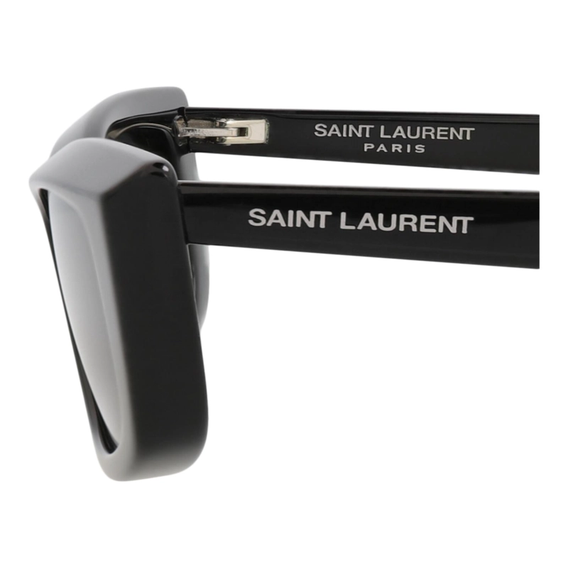 GAFAS DE SOL SAINT LAURENT DE ACETATO RECICLADO CON MONTURA DE OJO DE GATO PARA MUJER EN NEGRO - 6