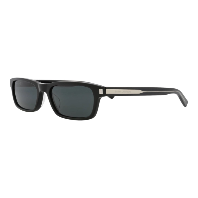 GAFAS DE SOL SAINT LAURENT DE ACETATO RECICLADO CON MONTURA CUADRADA PARA HOMBRE EN NEGRO CRYSTAL - 2