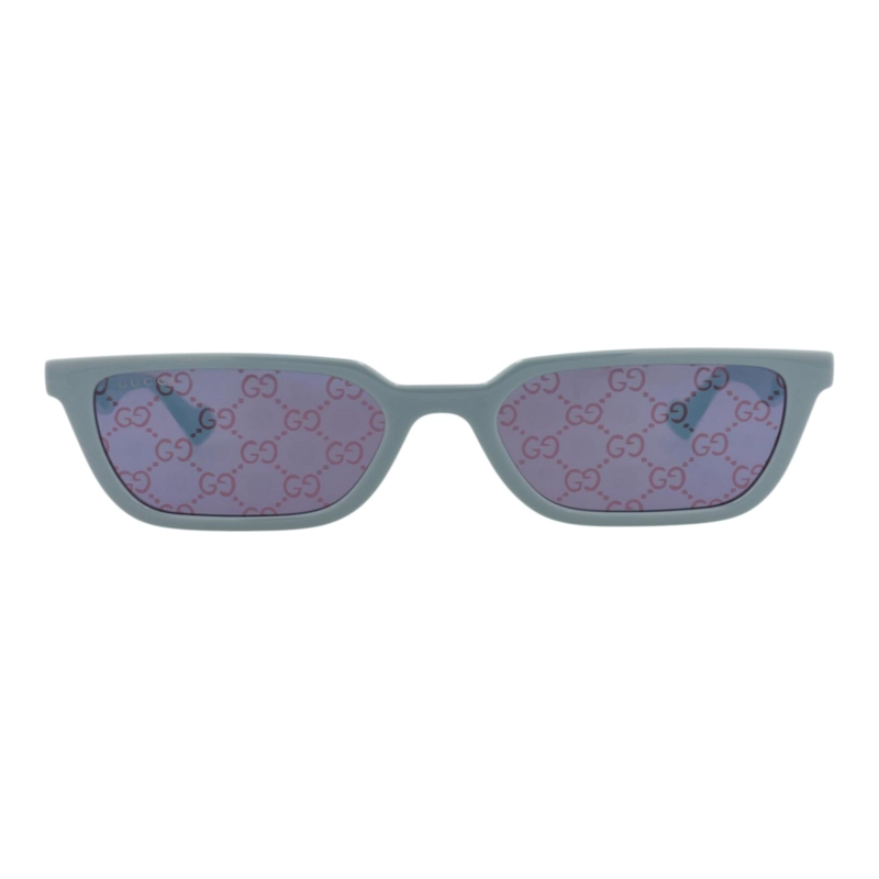 GAFAS DE SOL GUCCI DE INYECCION CON MONTURA CUADRADA PARA HOMBRE EN AZUL CLARO AZUL CLARO Y VIOLETA - 1
