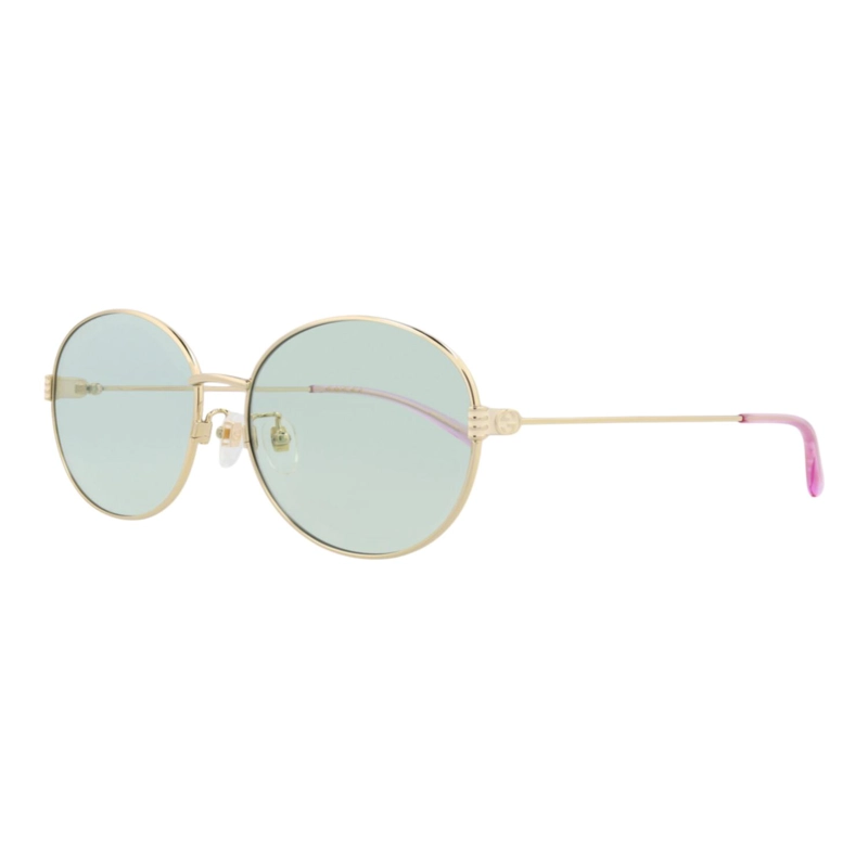GAFAS DE SOL GUCCI DE METAL CON MONTURA REDONDA PARA MUJER EN DORADO DORADO VERDE - 2