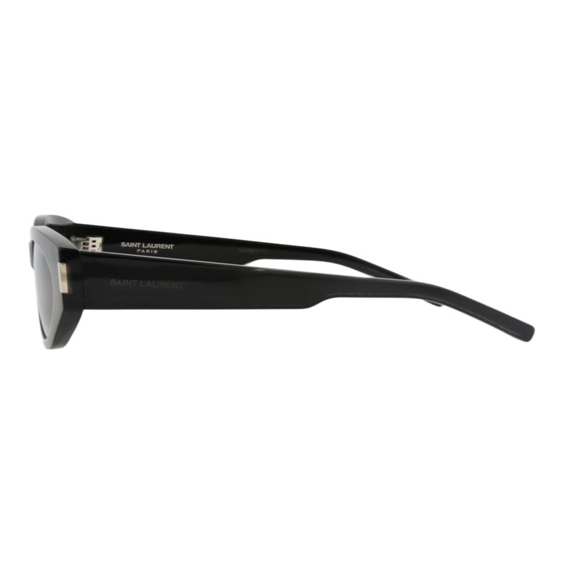 GAFAS DE SOL SAINT LAURENT DE ACETATO RECICLADO CON MONTURA DE OJO DE GATO PARA MUJER EN NEGRO - 3