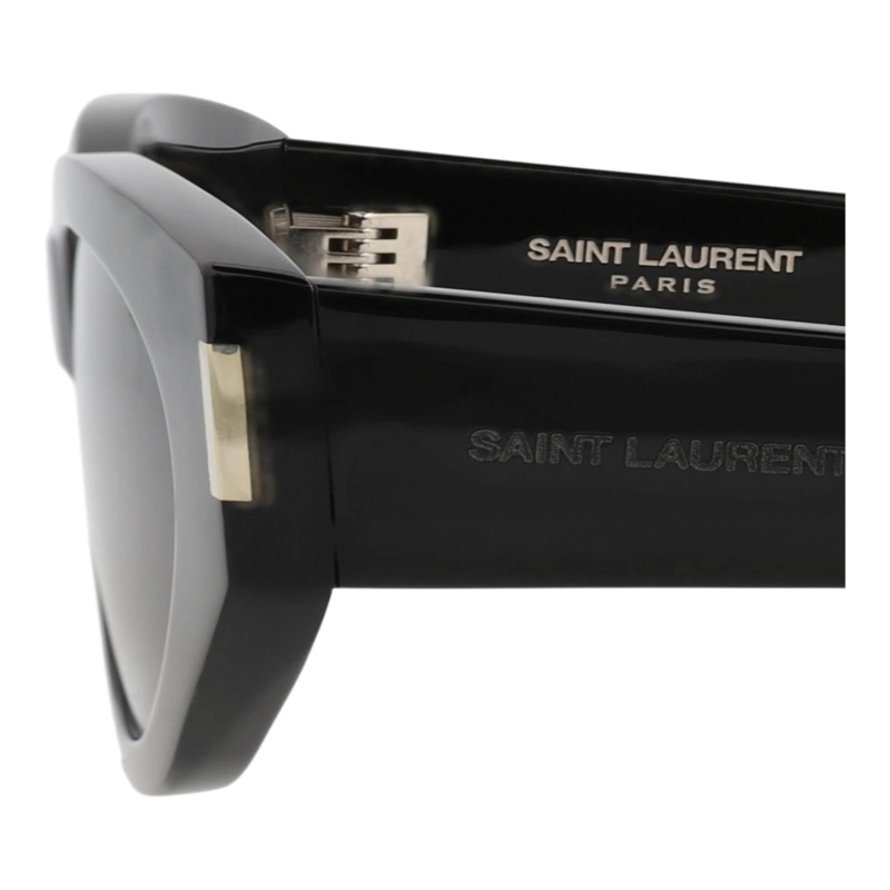 GAFAS DE SOL SAINT LAURENT DE ACETATO RECICLADO CON MONTURA DE OJO DE GATO PARA MUJER EN NEGRO - 4
