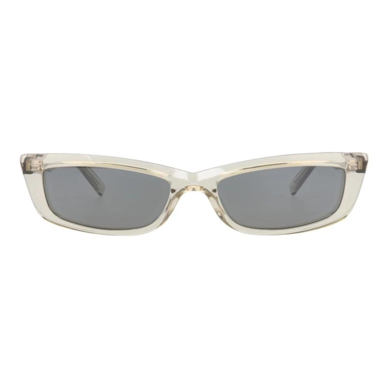 GAFAS DE SOL SAINT LAURENT DE ACETATO RECICLADO CON MONTURA DE OJO DE GATO PARA MUJER EN BEIGE - 1