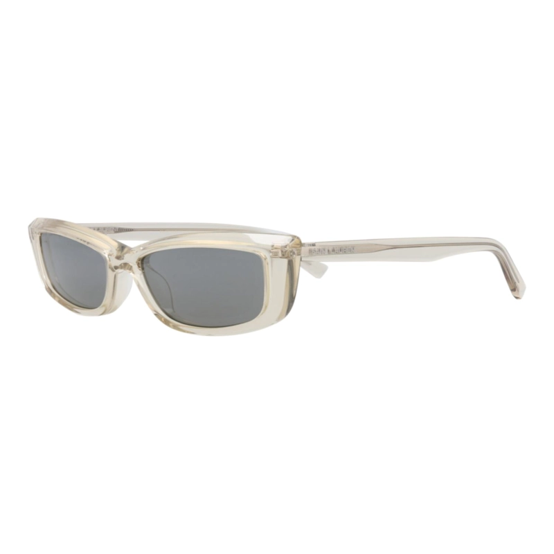 GAFAS DE SOL SAINT LAURENT DE ACETATO RECICLADO CON MONTURA DE OJO DE GATO PARA MUJER EN BEIGE - 2