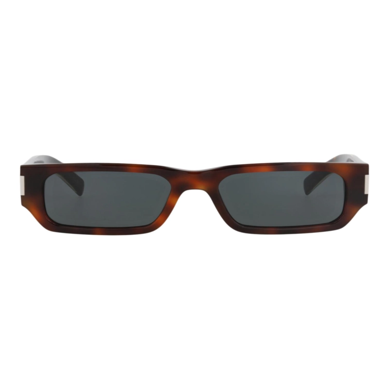 GAFAS DE SOL SAINT LAURENT DE ACETATO RECICLADO CON MONTURA CUADRADA PARA HOMBRE Y MUJER EN HAVANA - 1