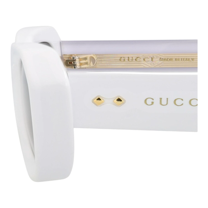 GAFAS DE SOL GUCCI DE ACETATO RECICLADO CON MONTURA CUADRADA PARA MUJER EN AZUL CLARO AZUL CLARO - 4