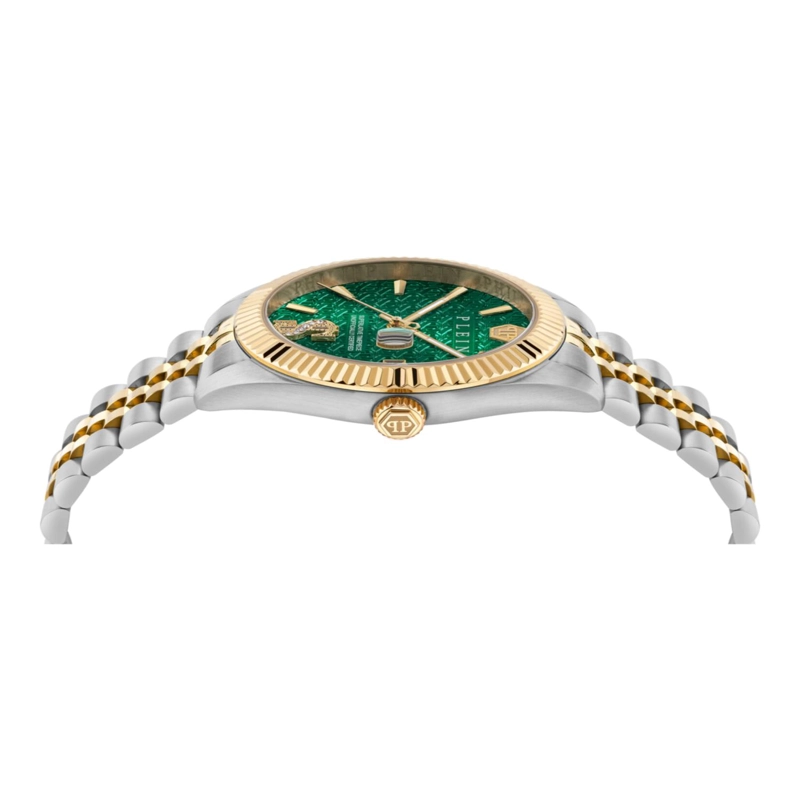 RELOJES PHILIPP PLEIN DATE DE CRISTAL SUPERLATIVO PARA HOMBRE EN DOS TONOS - 3