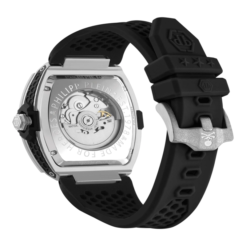 RELOJ AUTOMATICO PHILIPP PLEIN THE KELETON FROSTED PARA HOMBRE EN ACERO INOXIDABLE - 4