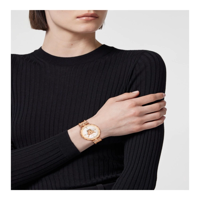 RELOJES DE PULSERA VERSACE MEDUSA JEWEL PARA MUJER EN ORO ROSA - 6