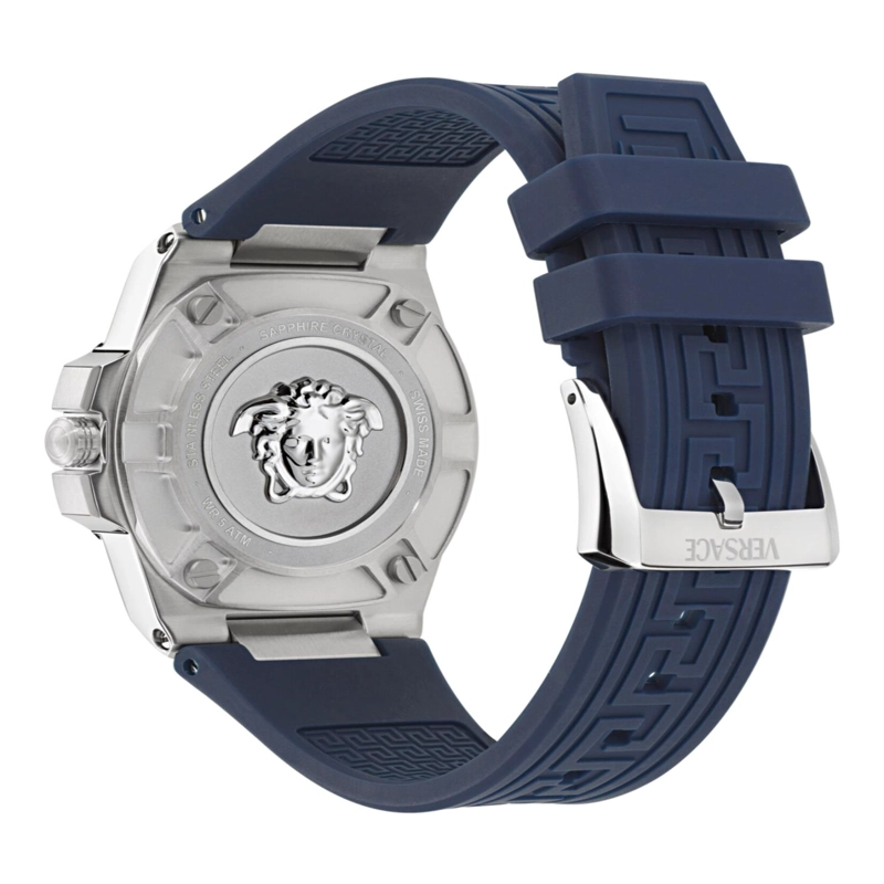 RELOJES VERSACE GRECA REACTION DE SILICONA PARA MUJER EN ACERO INOXIDABLE - 4
