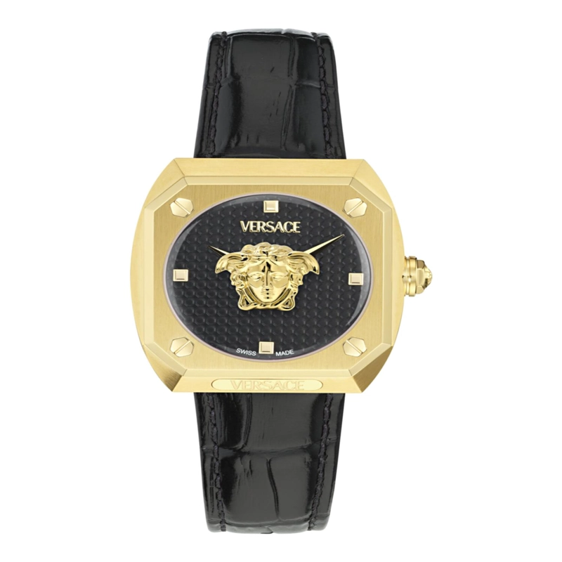RELOJES DE CUERO VERSACE MEDUSA ANTARES PARA MUJER EN COLOR DORADO - 1