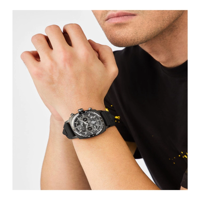 RELOJES CRONOGRAFO PLEIN SPORT WILDCAT PARA HOMBRE EN COLOR NEGRO - 6