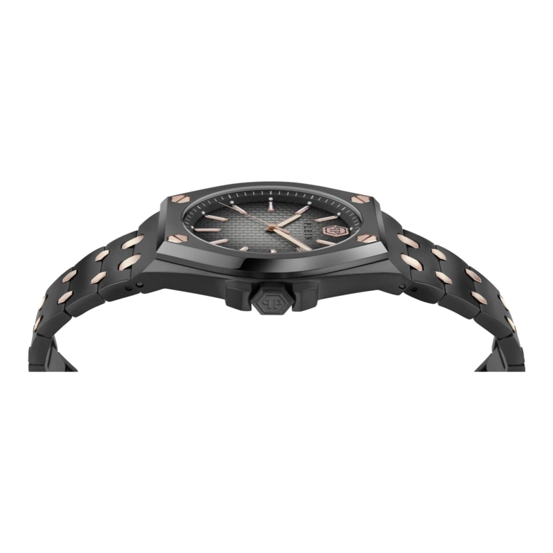 RELOJES PHILIPP PLEIN DATE SUPERLATIVOS DE CRISTAL ARABE PARA HOMBRE EN ACERO INOXIDABLE - 3