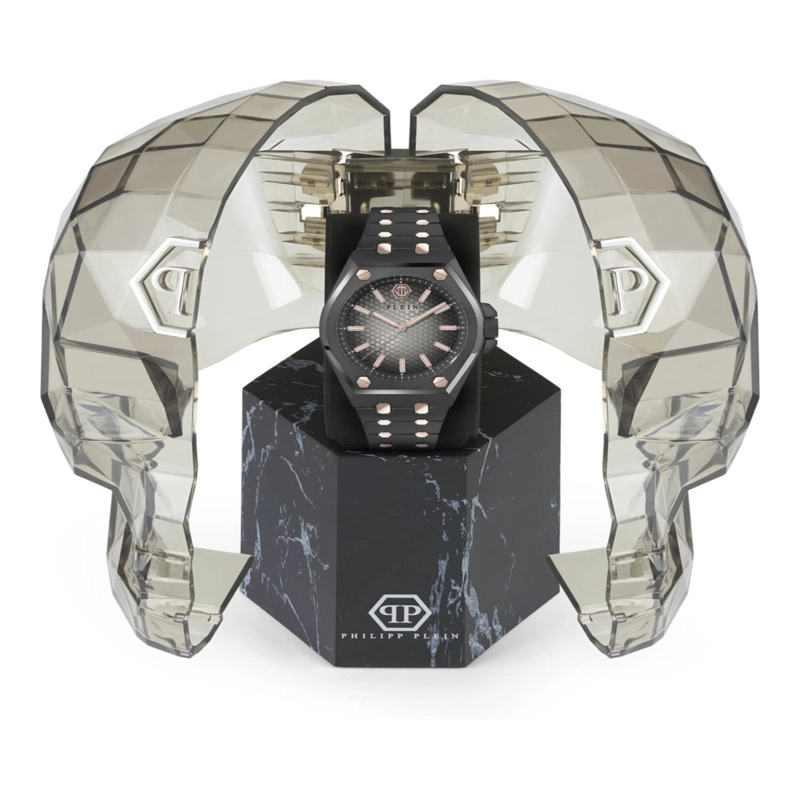 RELOJES PHILIPP PLEIN DATE SUPERLATIVOS DE CRISTAL ARABE PARA HOMBRE EN ACERO INOXIDABLE - 5