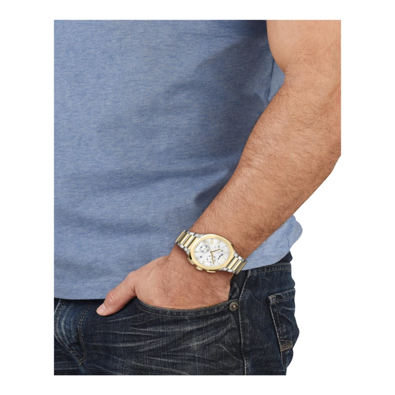 RELOJES FERRAGAMO CON CRONOGRAFO ELIPTICO PARA HOMBRE EN DOS TONOS - 5