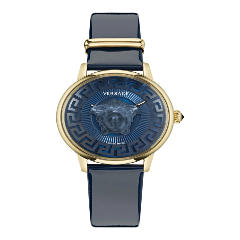 RELOJES VERSACE MEDUSA ALCHEMY CON CORREA DE PIEL PARA MUJER EN ORO AMARILLO IP - 1