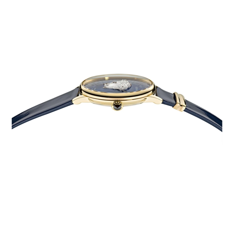 RELOJES VERSACE MEDUSA ALCHEMY CON CORREA DE PIEL PARA MUJER EN ORO AMARILLO IP - 3