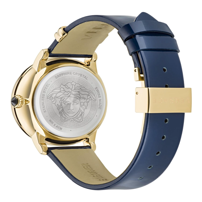 RELOJES VERSACE MEDUSA ALCHEMY CON CORREA DE PIEL PARA MUJER EN ORO AMARILLO IP - 4