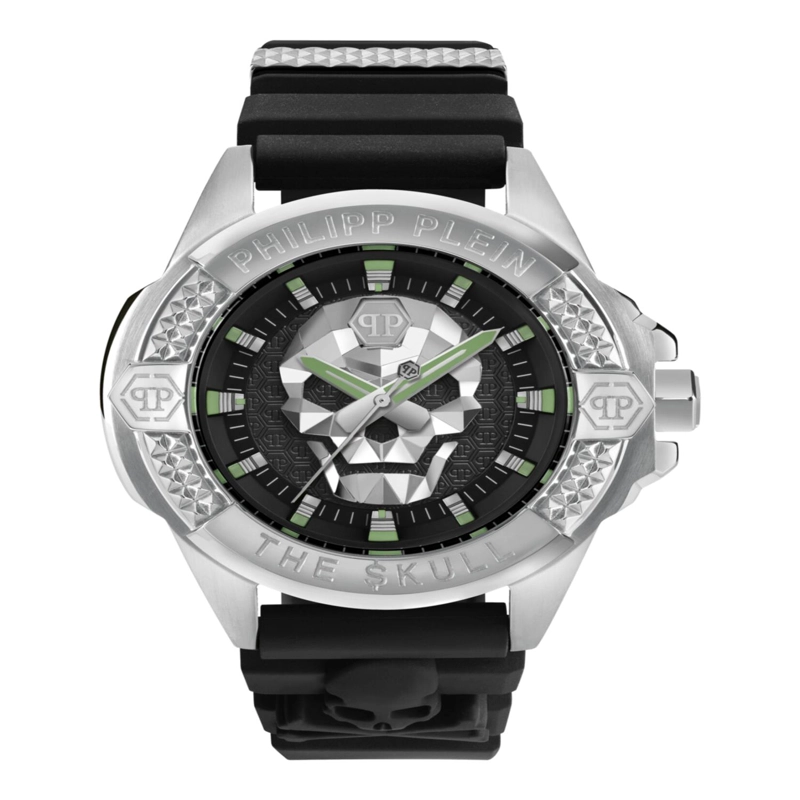RELOJES DE SILICONA PHILIPP PLEIN THE KULL PARA HOMBRE EN ACERO INOXIDABLE - 1