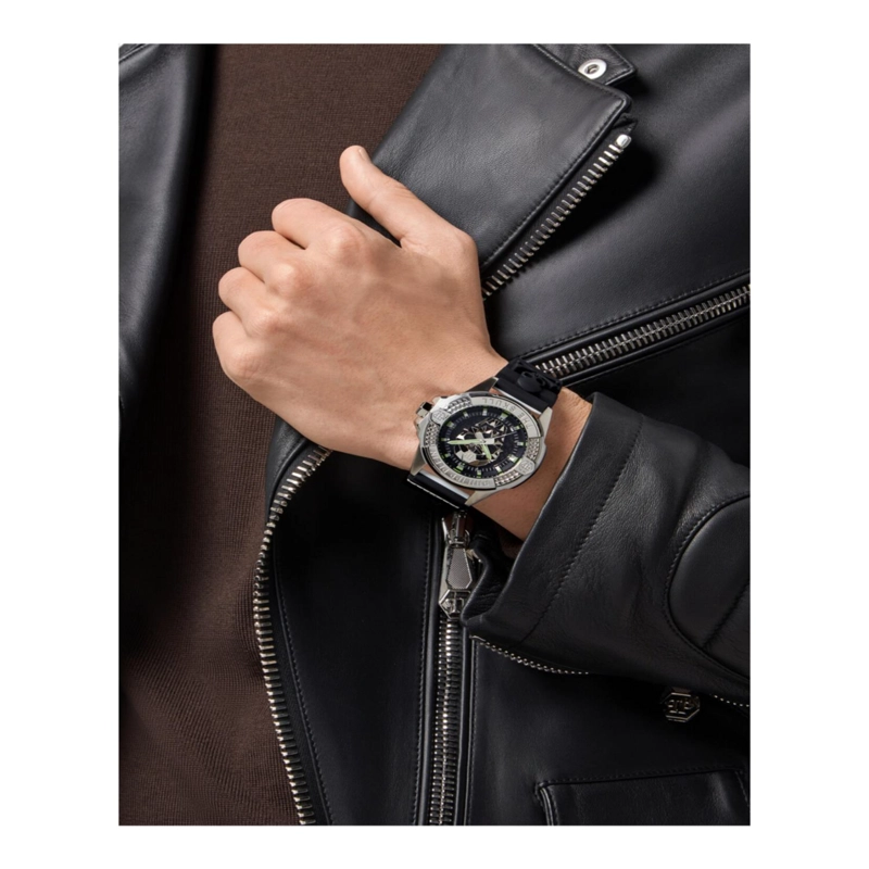 RELOJES DE SILICONA PHILIPP PLEIN THE KULL PARA HOMBRE EN ACERO INOXIDABLE - 6