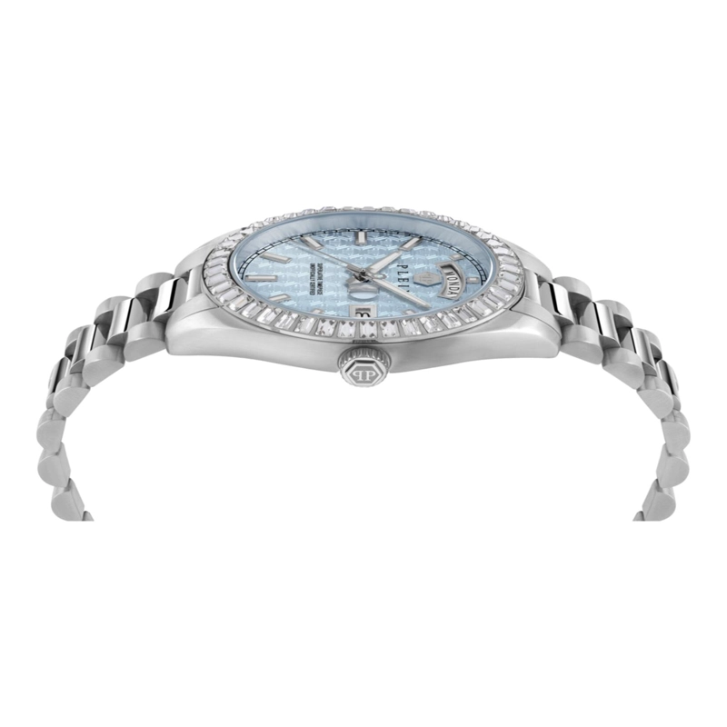 RELOJES PHILIPP PLEIN DATE SUPERLATIVE CRYSTAL WATCH PARA HOMBRE EN ACERO INOXIDABLE - 3