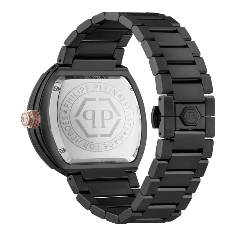 RELOJ DE PULSERA PHILIPP PLEIN THE HEXAGON PHANTOM PARA HOMBRE EN COLOR NEGRO - 4