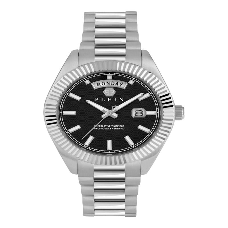 RELOJ DE PULSERA SUPERLATIVO PHILIPP PLEIN DATE PARA HOMBRE EN ACERO INOXIDABLE - 2