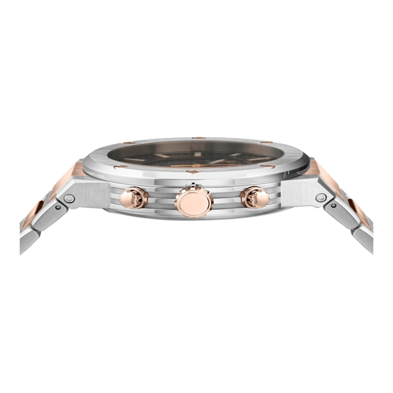 RELOJ DE PULSERA FERRAGAMO F80 CHRONO PARA HOMBRE EN DOS TONOS - 3