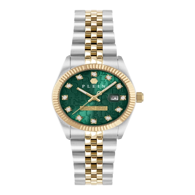 RELOJES PHILIPP PLEIN DATE SUPERLATIVE CRYSTAL PARA MUJER EN DOS TONOS - 2
