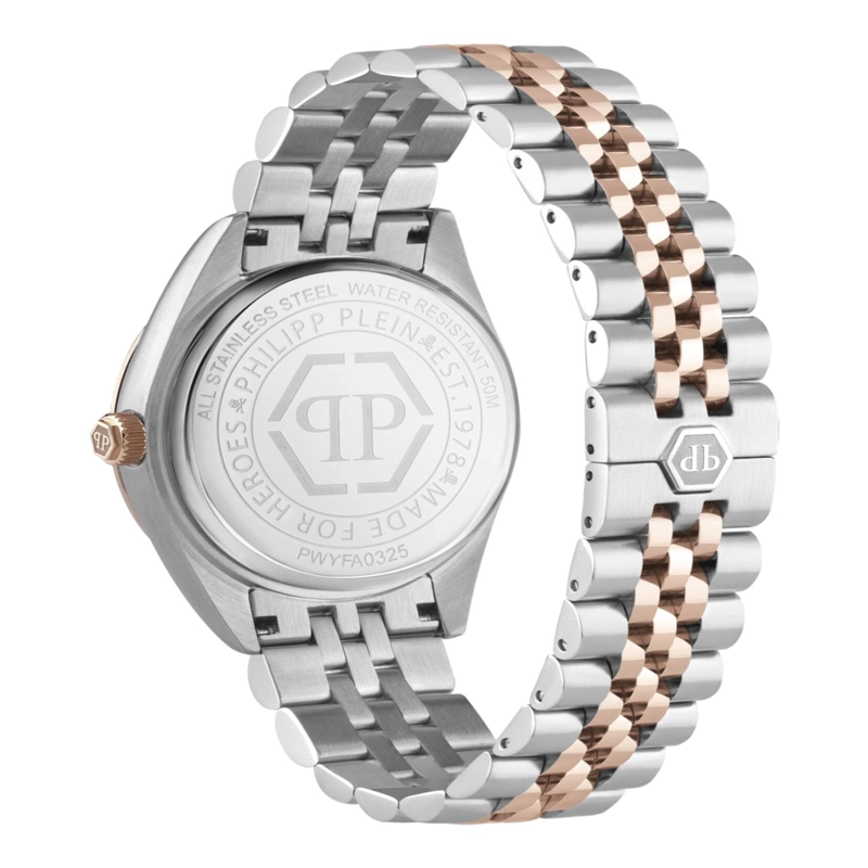 RELOJES PHILIPP PLEIN DATE SUPERLATIVE CRYSTAL PARA MUJER EN DOS TONOS - 4