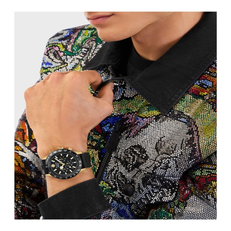 RELOJES CRONOGRAFO PHILIPP PLEIN PLEINMETER PARA HOMBRE EN COLOR DORADO - 6
