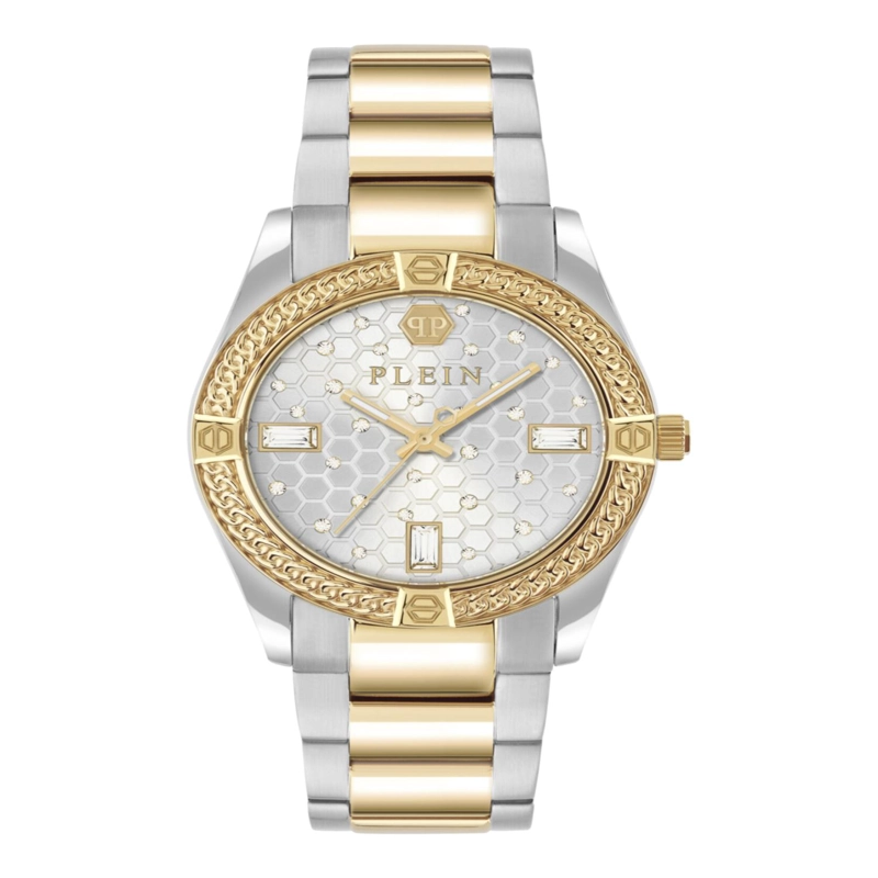 RELOJ PHILIPP PLEIN PLEIN ICON CHAIN CRYSTAL PARA MUJER EN DOS TONOS - 1