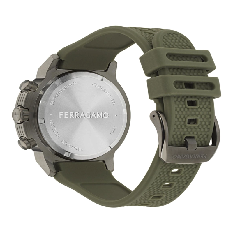 RELOJES FERRAGAMO SPORT CHRONO DE SILICONA PARA HOMBRE EN FORMA DE PISTOLA - 4