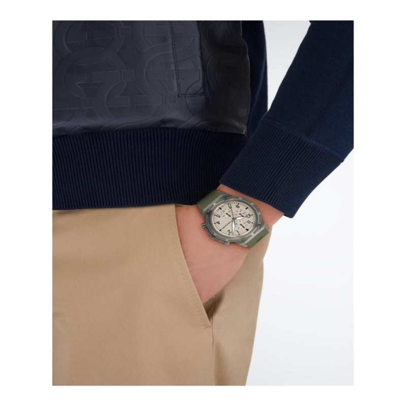 RELOJES FERRAGAMO SPORT CHRONO DE SILICONA PARA HOMBRE EN FORMA DE PISTOLA - 6