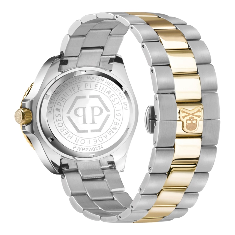 RELOJ DE PULSERA PHILIPP PLEIN GMTI CHALLENGER BAGUETTES PARA HOMBRE EN DOS TONOS - 4
