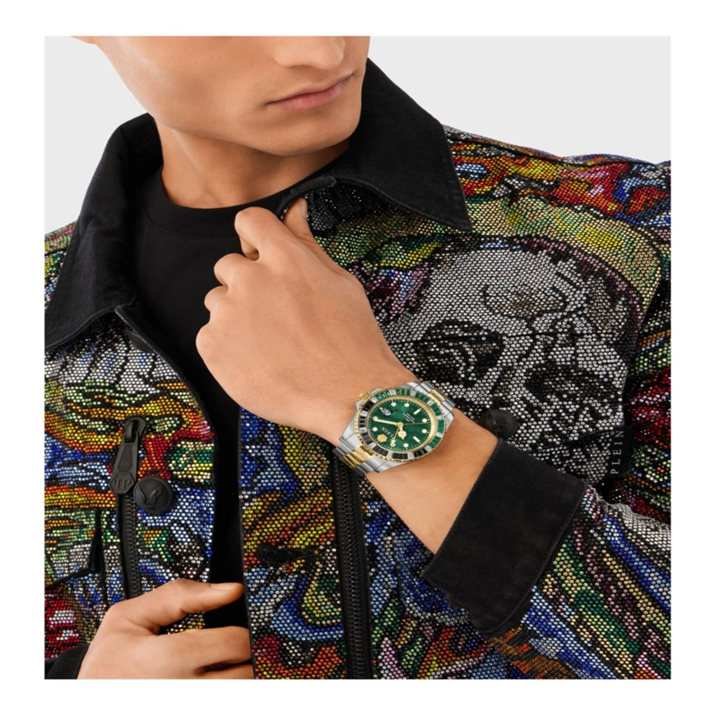 RELOJ DE PULSERA PHILIPP PLEIN GMTI CHALLENGER BAGUETTES PARA HOMBRE EN DOS TONOS - 6