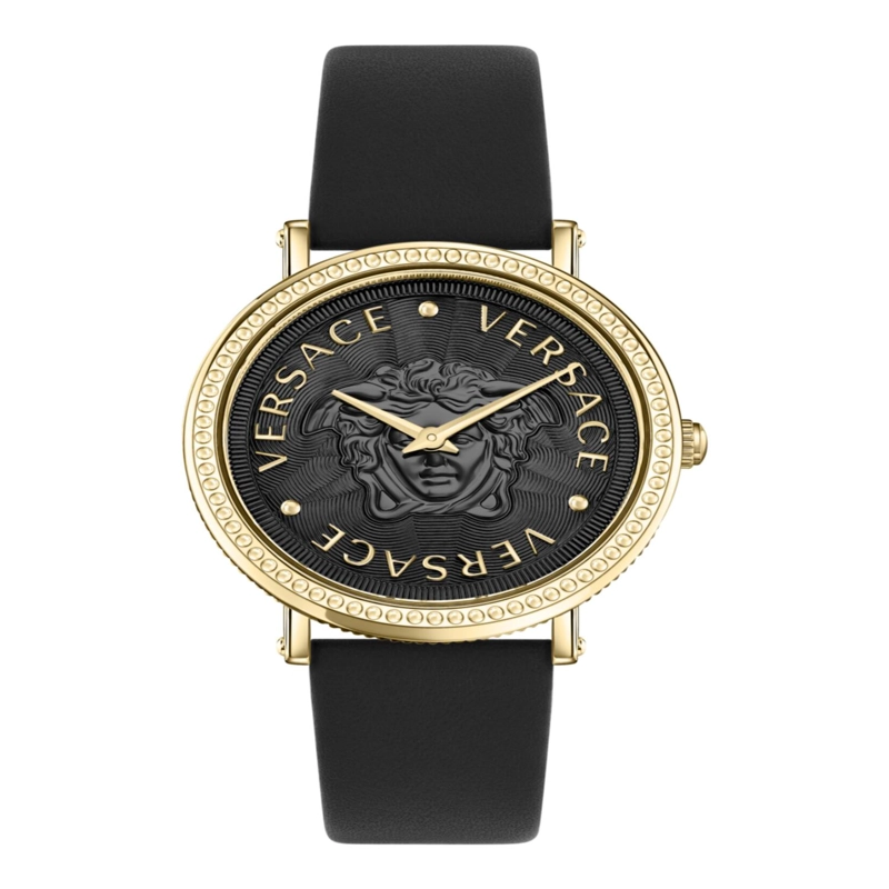 RELOJES VERSACE VDOLLAR DE PIEL PARA MUJER EN ORO AMARILLO IP - 2