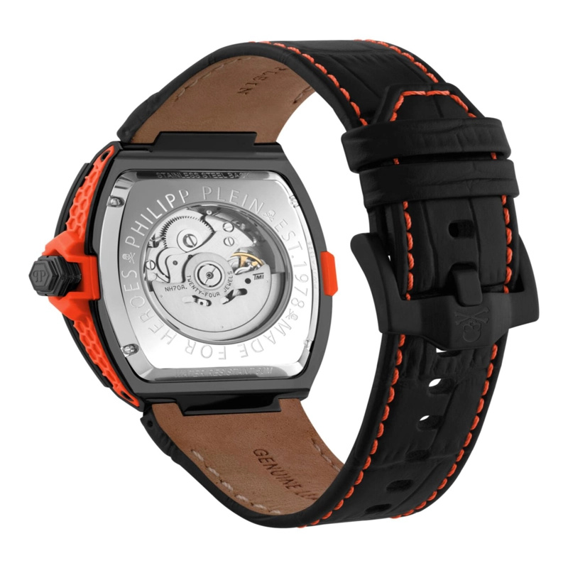 RELOJES DE SILICONA AQUASTORM DE PHILIPP PLEIN PARA HOMBRE EN COLOR NEGRO - 4