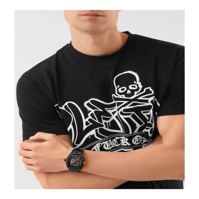 RELOJES DE SILICONA AQUASTORM DE PHILIPP PLEIN PARA HOMBRE EN COLOR NEGRO - 6