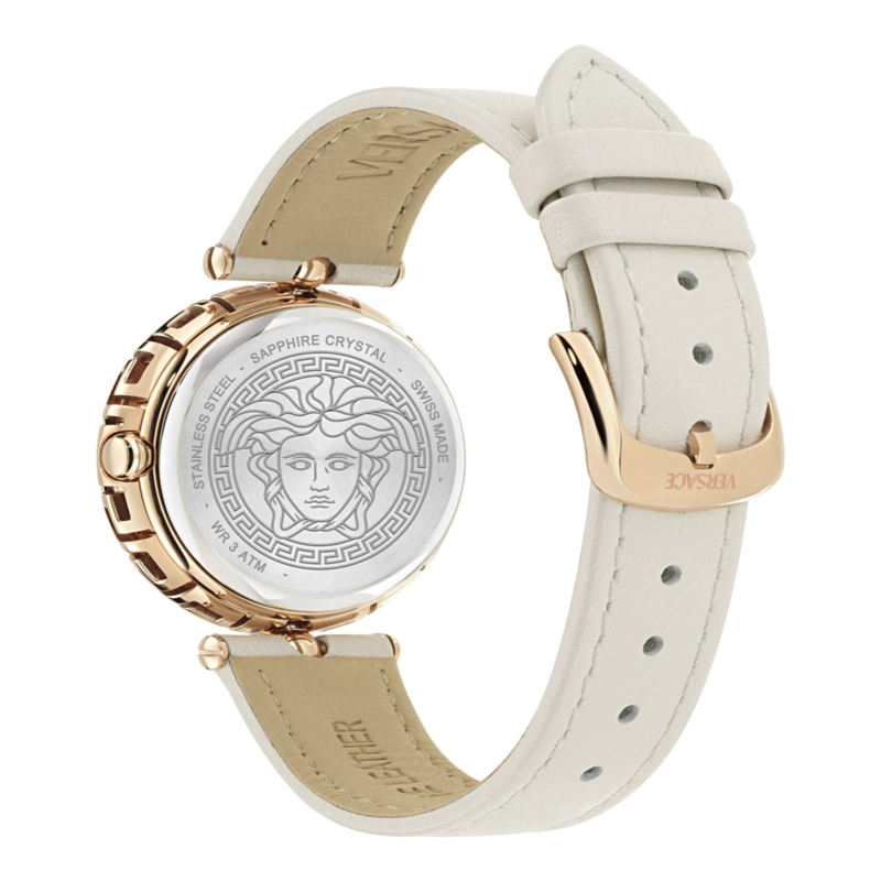 RELOJES VERSACE MEDUSA JEWEL DE PIEL PARA MUJER EN ORO ROSA - 4