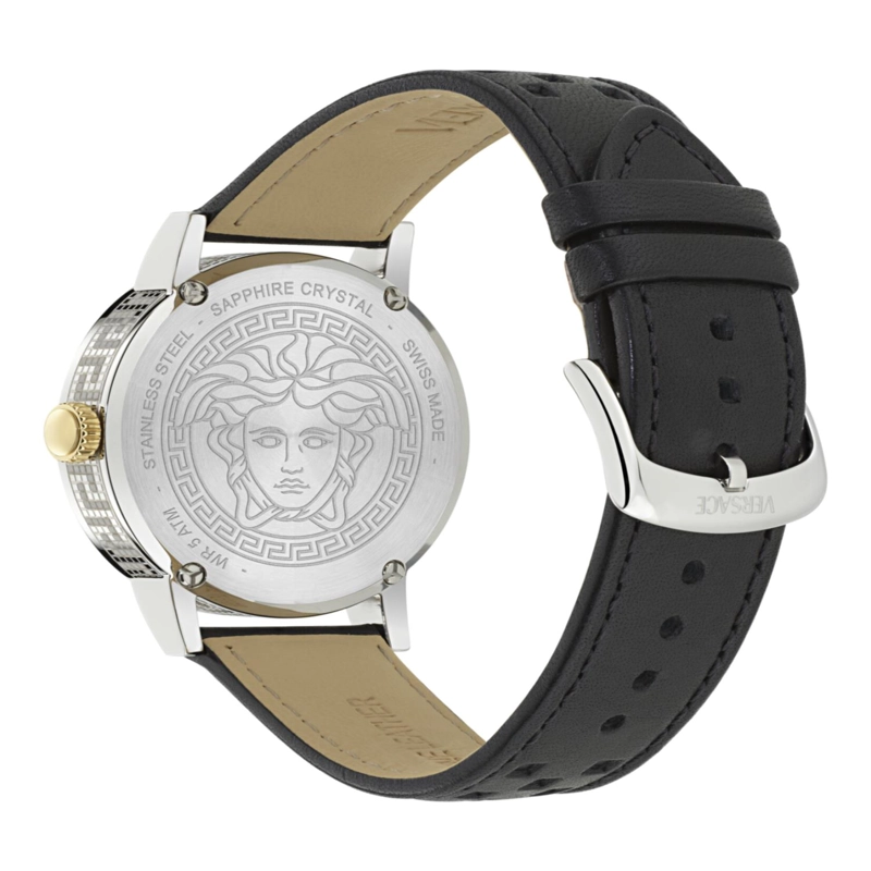 RELOJES VERSACE ALBIREO DE PIEL PARA HOMBRE EN ACERO INOXIDABLE - 4