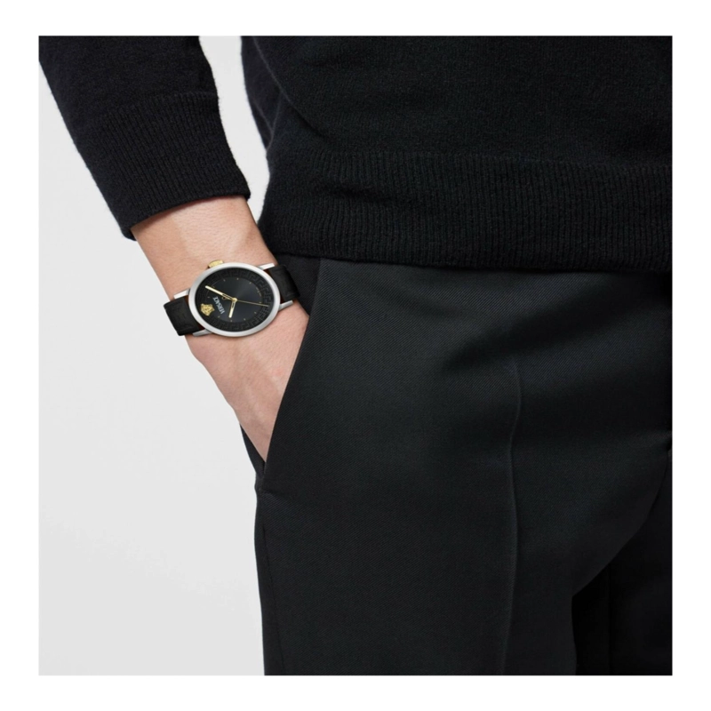 RELOJES VERSACE ALBIREO DE PIEL PARA HOMBRE EN ACERO INOXIDABLE - 6