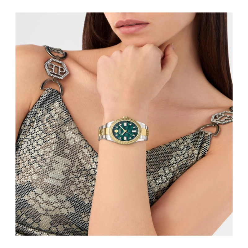 RELOJES PHILIPP PLEIN QUEEN CRYSTAL WATCH PARA MUJER EN DOS TONOS - 6