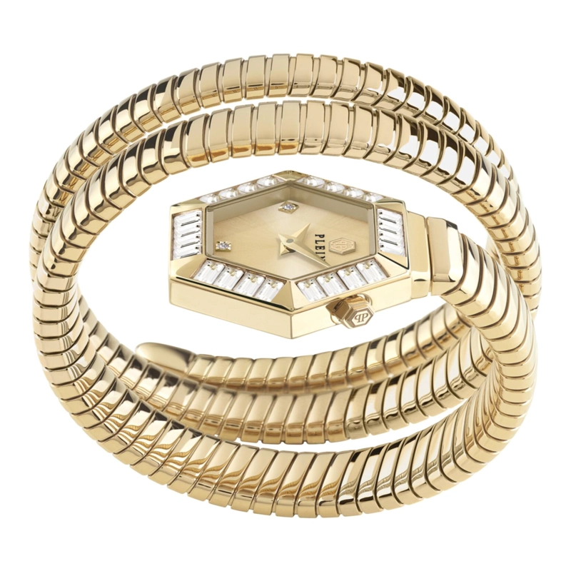 RELOJES PHILIPP PLEIN NAKE HEXAGON CRYSTAL WATCH PARA MUJER EN COLOR DORADO - 3