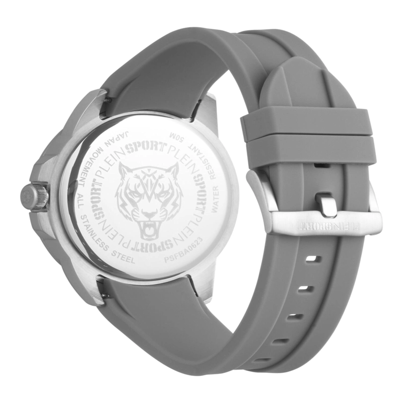 RELOJES PLEIN SPORT TOUCHDOWN DE SILICONA PARA HOMBRE EN ACERO INOXIDABLE - 4