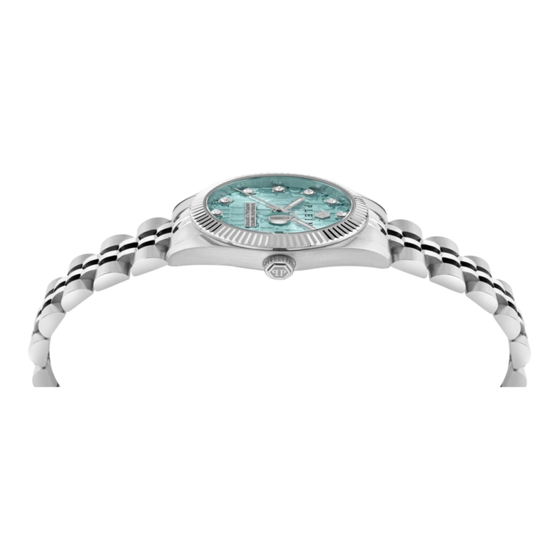RELOJES PHILIPP PLEIN DATE SUPERLATIVE CRYSTAL PARA MUJER EN ACERO INOXIDABLE - 3